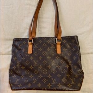 Louis Vuitton Cabas Piano Monogram Brown Tote